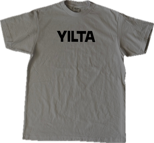 YILTA White Logo Tee